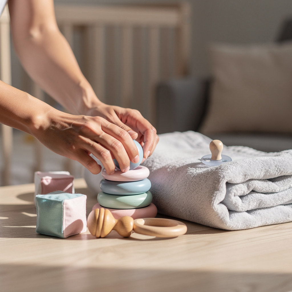 HOME AWAY FROM HOME DAYCARE San Diego - a caregiver engaging with children in a warm, home-like daycare setting